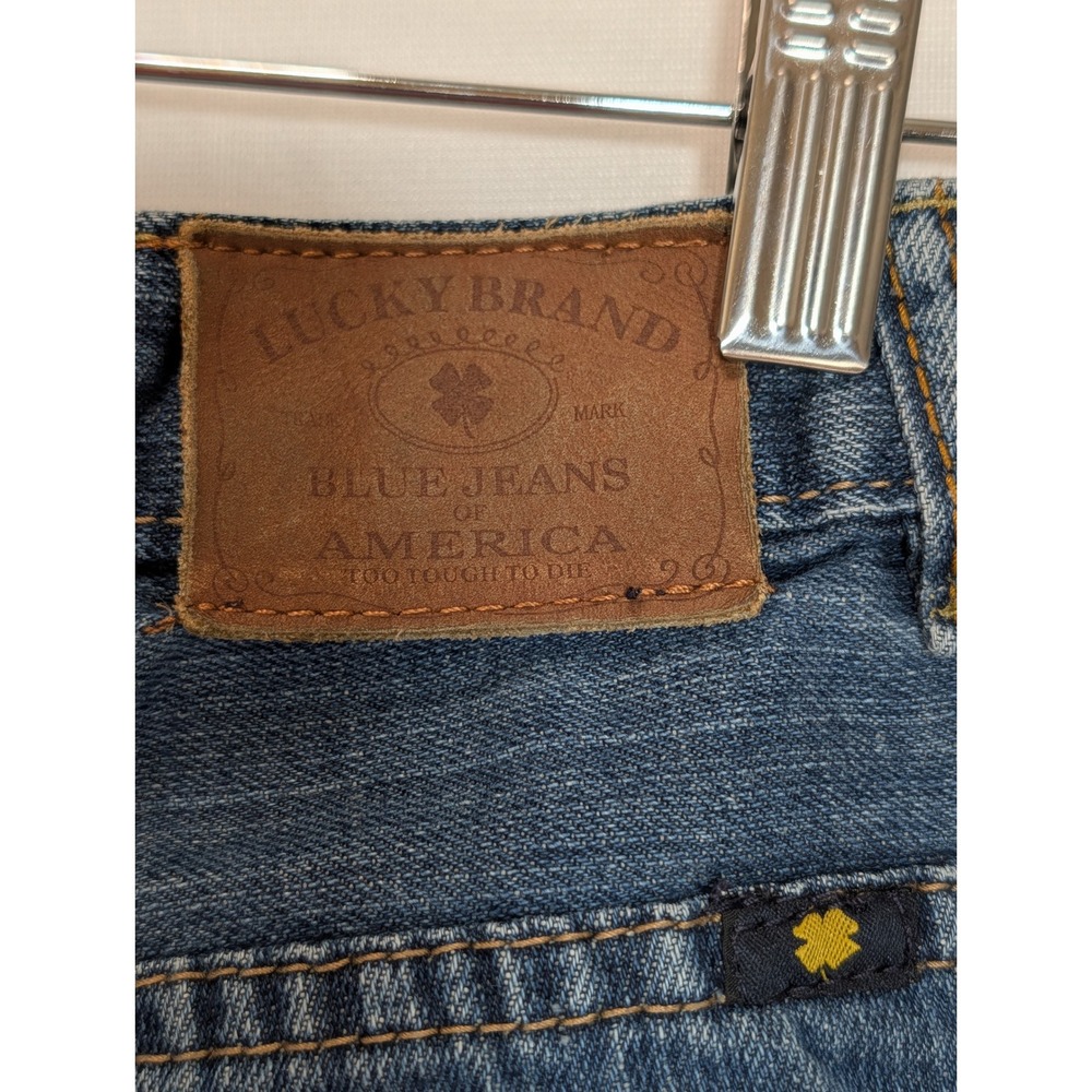 Lucky Brand Billy Straight Boys Jeans Size 14 Medium Wash Blue Denim - Picture 5 of 7